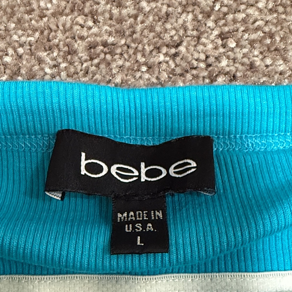 bebe Rhinestone Top - Picture 2 of 7